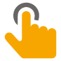 List of gestures icon